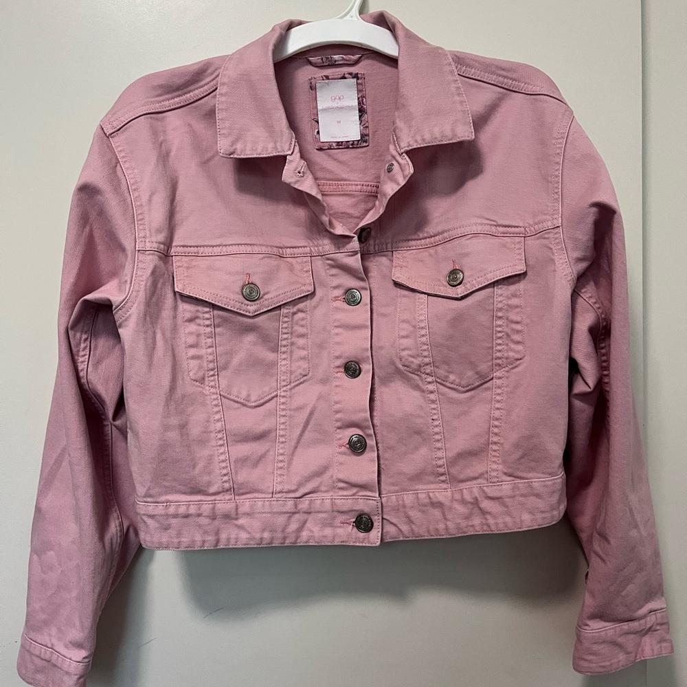 GAP Light Pink Jean Jacket